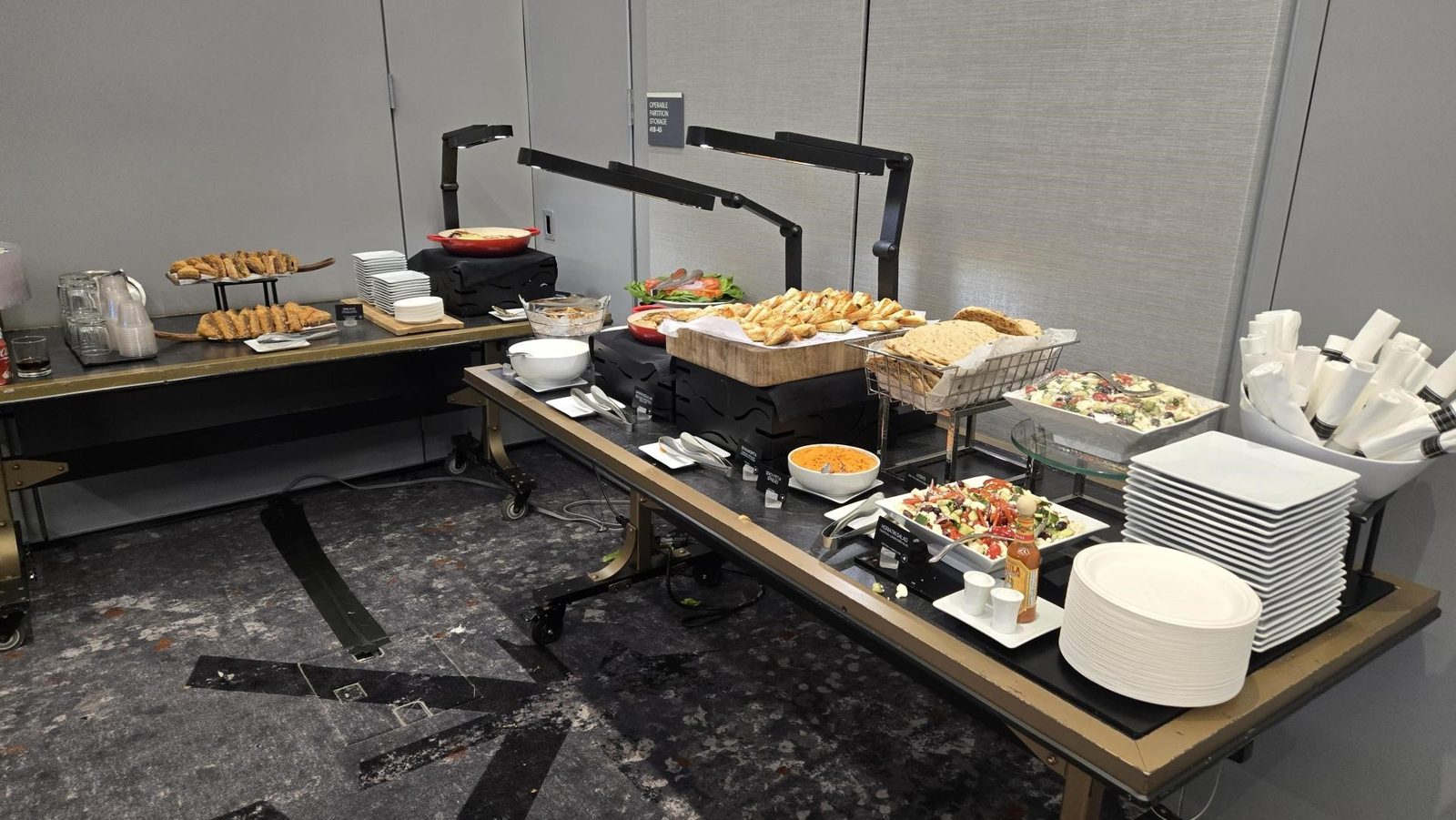 Convention Center Staff Buffet - Convention & Corporate, Lisa Lorang Events New York